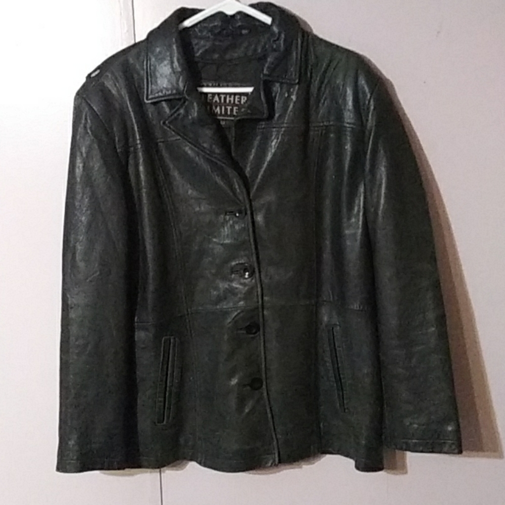 Leather jacket